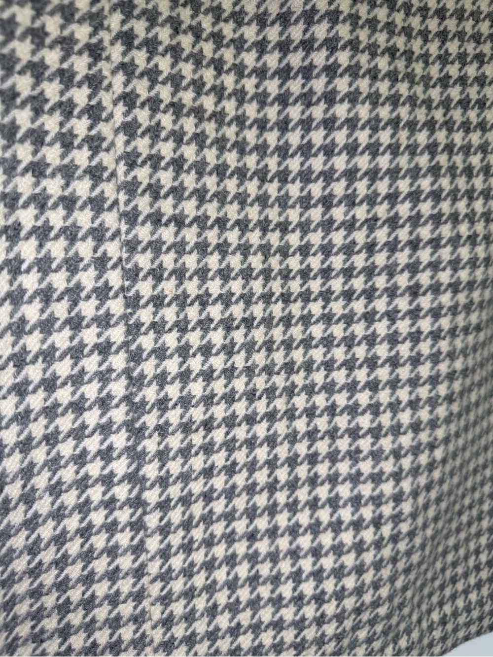 Joe Fresh Tweed Houndstooth Wool-Blend Pencil Skirt Dark Academia Minimalist 8 - Picture 10 of 10